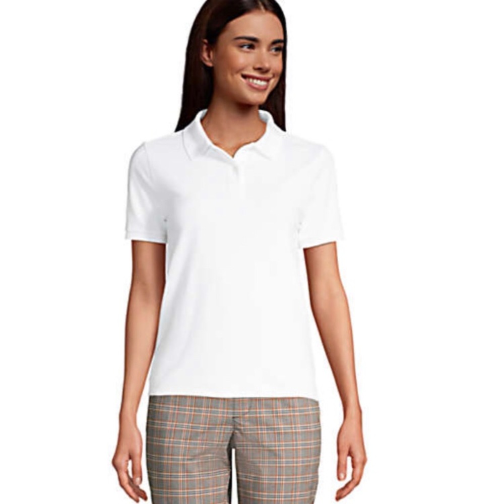 Land End Short Sleeve Polo